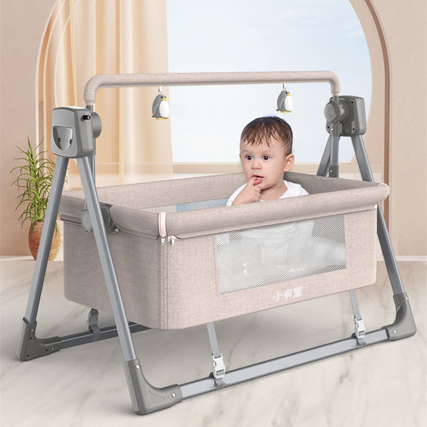 Intelligent Infant Electric Cradle - Multi-Function Safe Easy to Use - Totostore