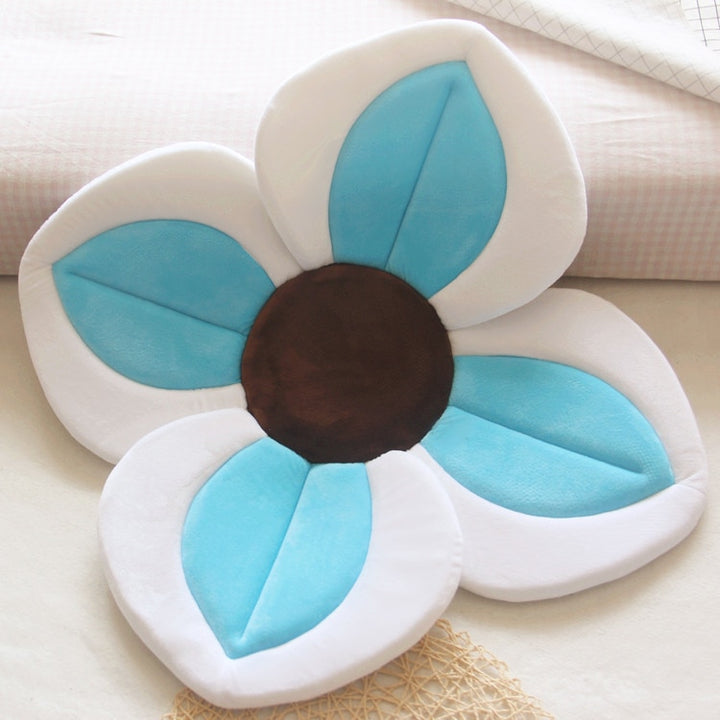 80CM Baby Bath Mat Blooming Bath Tub Flower Baby Bath Sink Safe Newborn Infant Shower Bathing Foldable Security Petal Seat Pads - Totostore