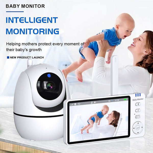 HD Wireless Baby Monitor - Clear Picture  Sound Quality Perfect for Busy Parents