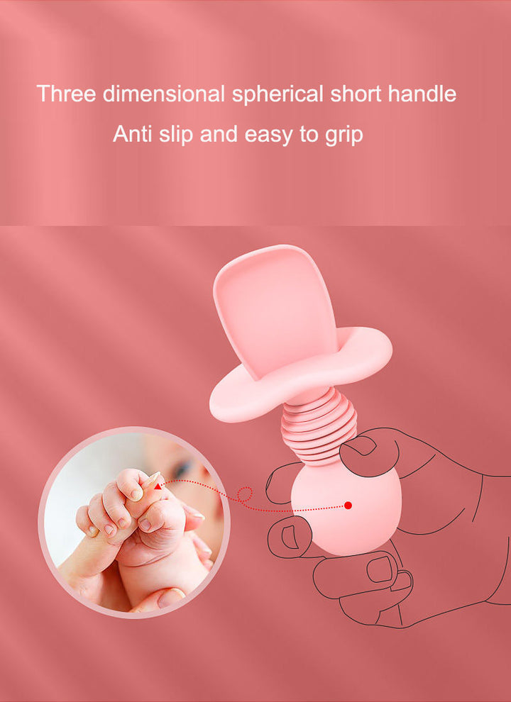 Baby silicone food fork and spoon - Totostore