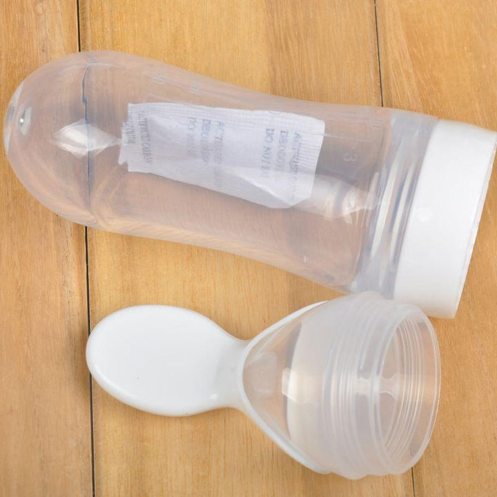 Silicone Squeezing Baby Bottle for Newborns - Easy Feeding Solution - Totostore