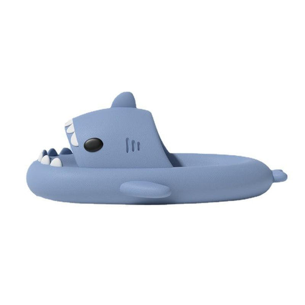 Thick bottomed shark couple slippers women's slippers men's indoor and outdoor funny home cute cartoon slippers