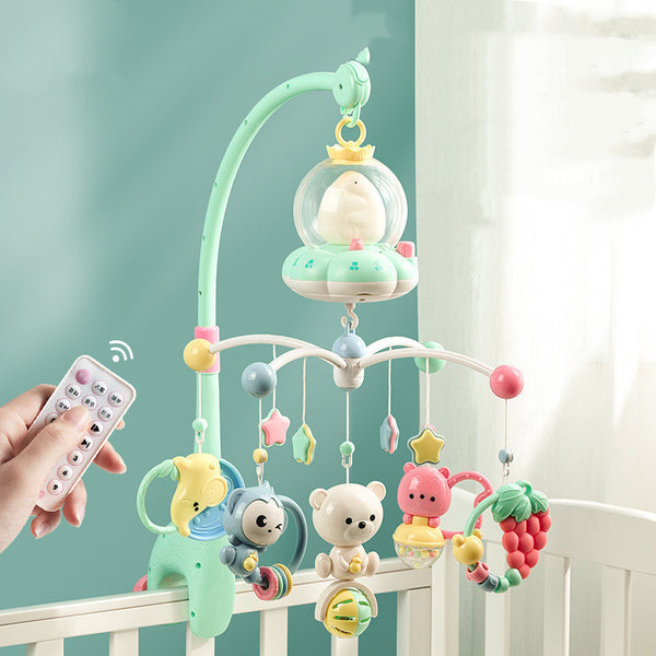 Rotating Hanging Bed Bell for Babys Comfort - Perfect Toy for Bedside Entertainment - Totostore