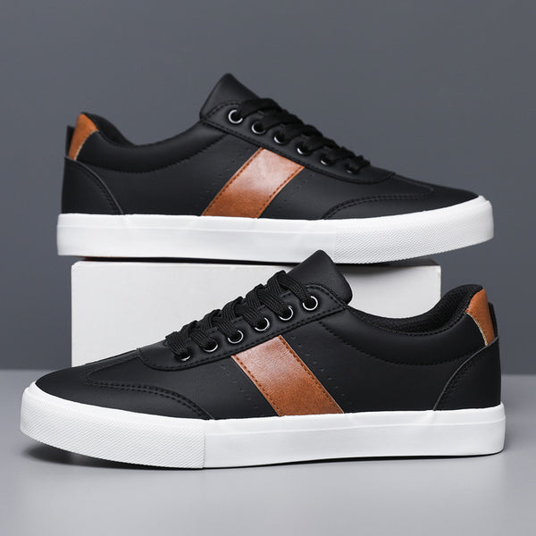 Mens Breathable Low-Top Color Matching Shoes - Casual Style