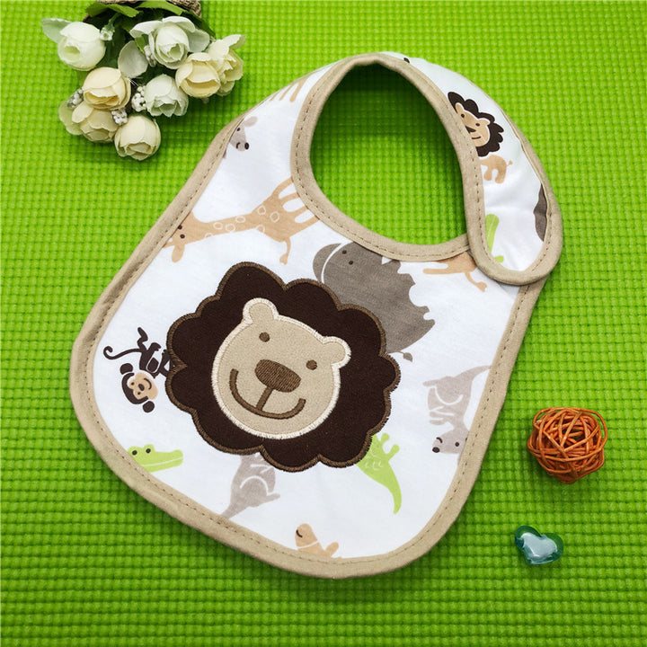 Waterproof Saliva Towel Bib for Maternal and Baby Care - Three-Layer Design WholesaleWholesale Waterproof Saliva Towel Bib for Maternal and Baby Care - Three-Layer Design - Totostore