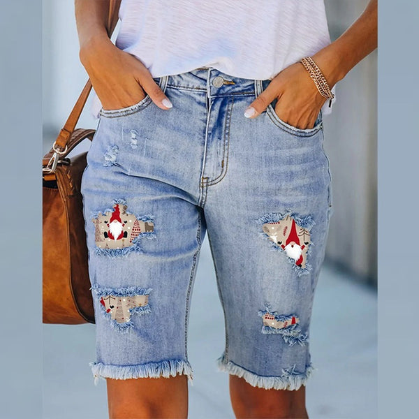 Summer Fashion Womens Straight Jeans - Trendy and Comfortable