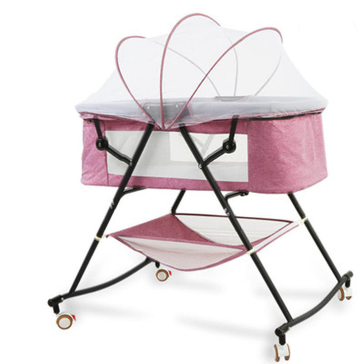 Multifunctional European Cradle Bed - Portable Foldable for Newborns - Comfort for Your Baby - Totostore