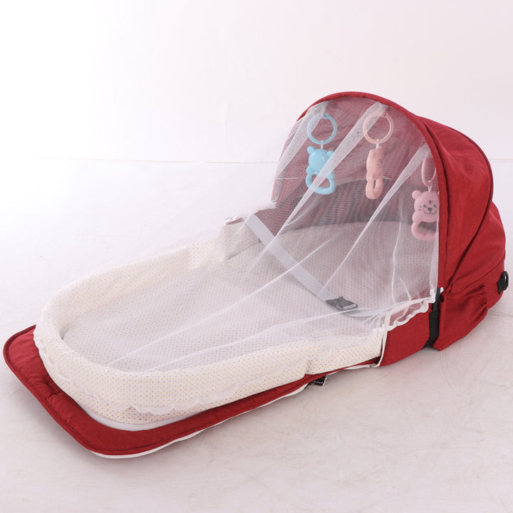 Portable Foldable Bionic Baby Anti-Mosquito Isolation Bed - Easy to Use and Carry - Totostore