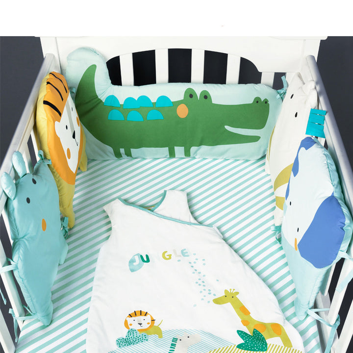 Monogram Baby Bumper Bed - The Perfect Cozy Crib Alternative - Totostore