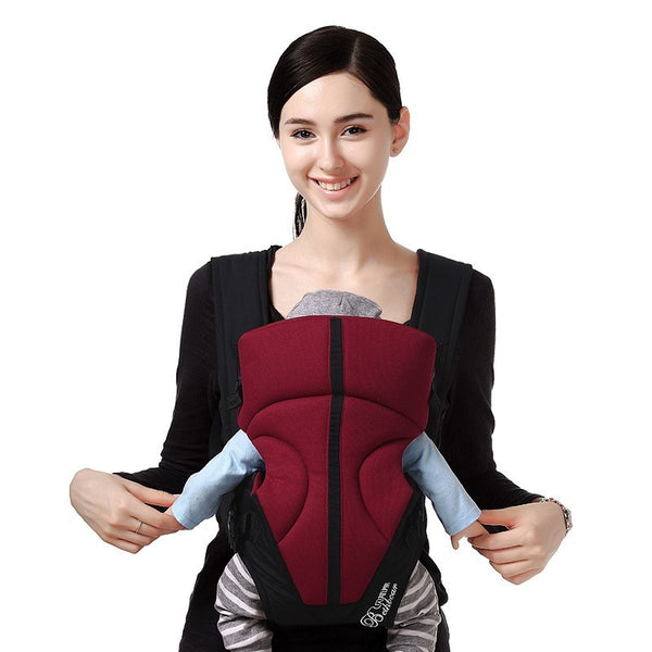 Monogrammed Leather Baby Carrier Comfortable  Stylish for Busy Parents