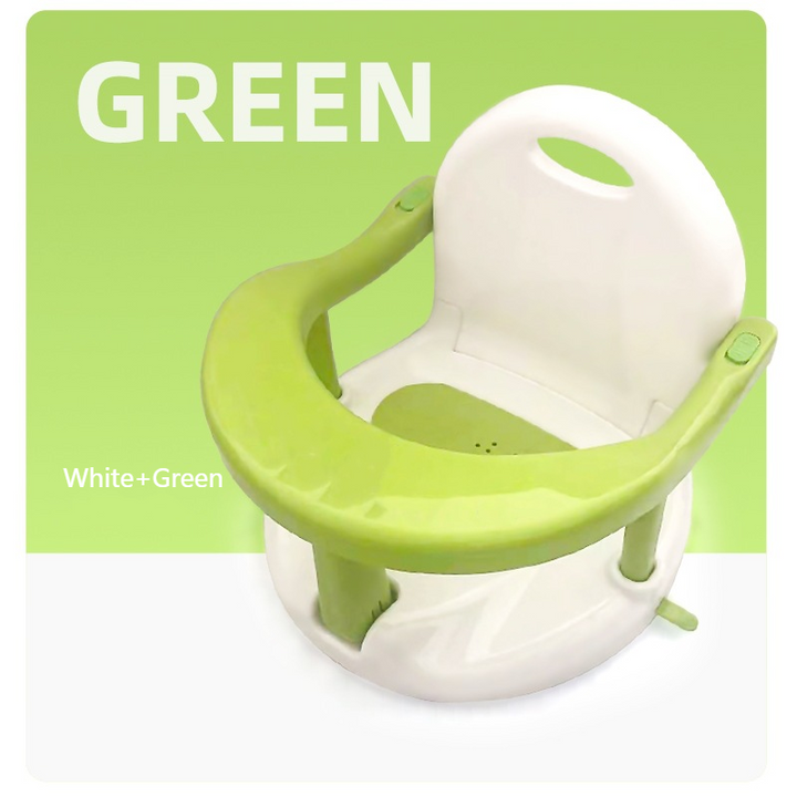 Safety and Eco-Friendly Childrens Bathing Stool Chair - Anti-Tipping and Infant-Proof Design - Totostore