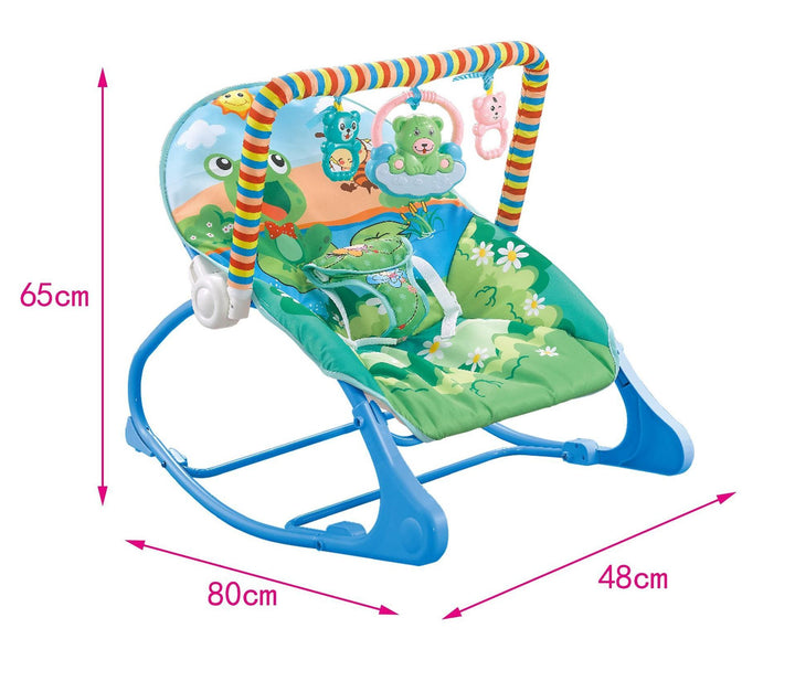 Portable Foldable Baby Rocking Chair with Mosquito Net - Cozy and Convenient - Totostore