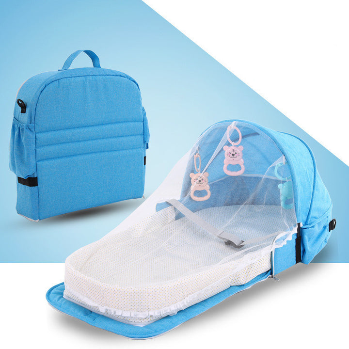 Portable Foldable Bionic Baby Anti-Mosquito Isolation Bed - Easy to Use and Carry - Totostore