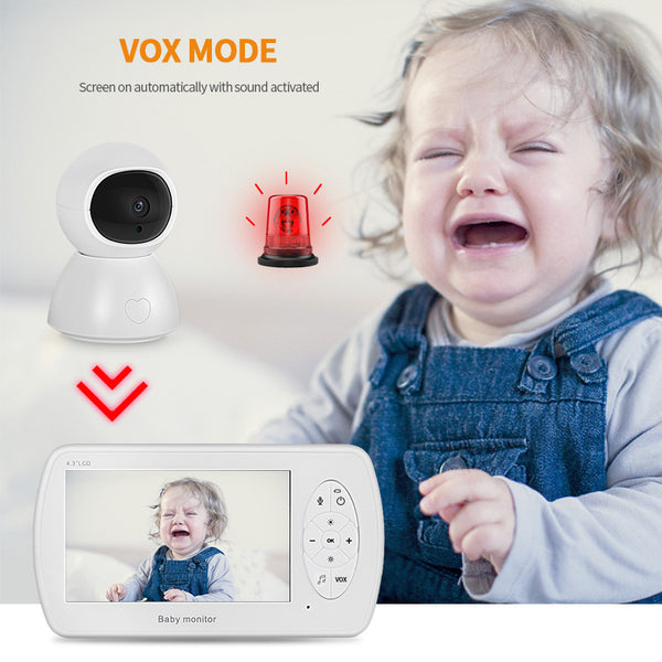 HD 1080P 43 Inch Baby Monitor - Improved Safety and Security for Your Baby