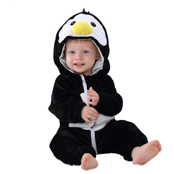 Adorable and Durable Multi-Color Animal Baby Crawling Suit Jumpsuit - Perfect for Children - Totostore