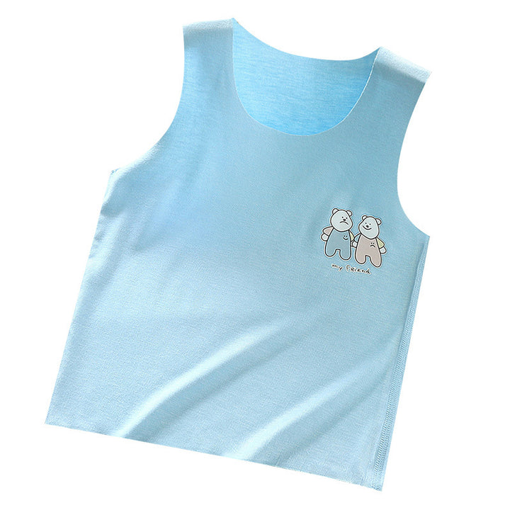 Modal Children's Vest Boneless Camisole Bottoming Shirt - Totostore