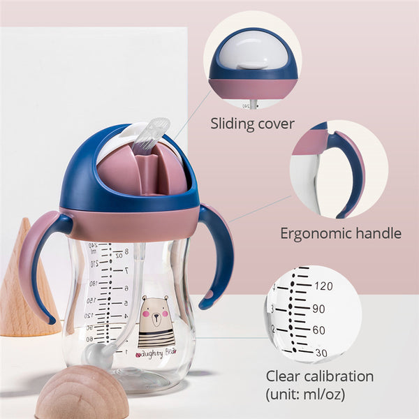 Tritan Material Baby Bottle Wide-bore Drinking Cup - Totostore