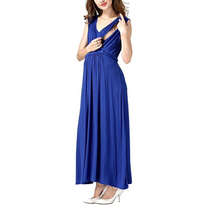 Stylish Functional Breastfeeding and Maternity Dress - Perfect for Evening Wear - Totostore