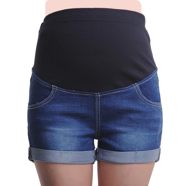 Maternity Denim Shorts - Comfortable and Stylish Pregnancy Clothing