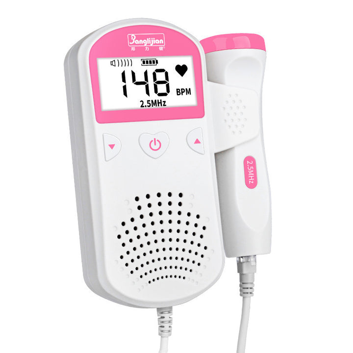 Fetal Doppler Monitor with LCD Display - Improved for Home Pregnancy Monitoring - Detect Babys Heart Rate - Totostore