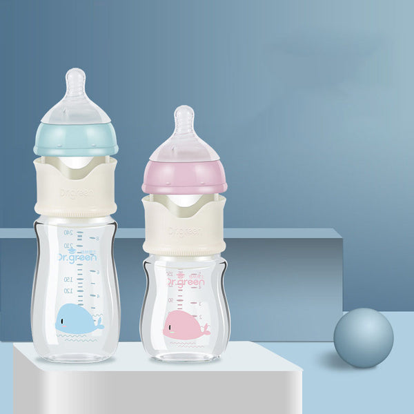 Glass Baby Bottle - BPA-Free Easy to Clean Durable Perfect for Infants and Toddlers - Totostore