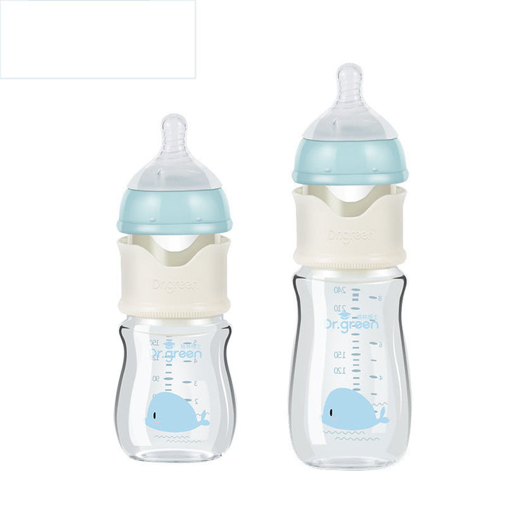 Glass Baby Bottle - BPA-Free Easy to Clean Durable Perfect for Infants and Toddlers - Totostore