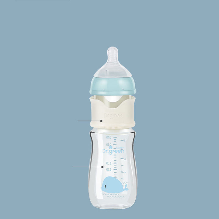 Glass Baby Bottle - BPA-Free Easy to Clean Durable Perfect for Infants and Toddlers - Totostore