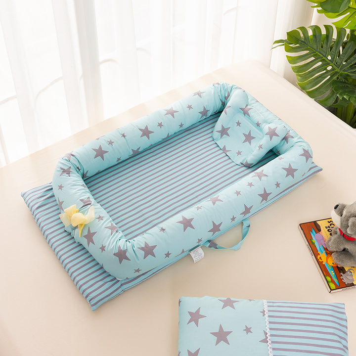 Foldable Portable Crib Bed - Removable Washable and Bionic for Newborn Babies - Totostore