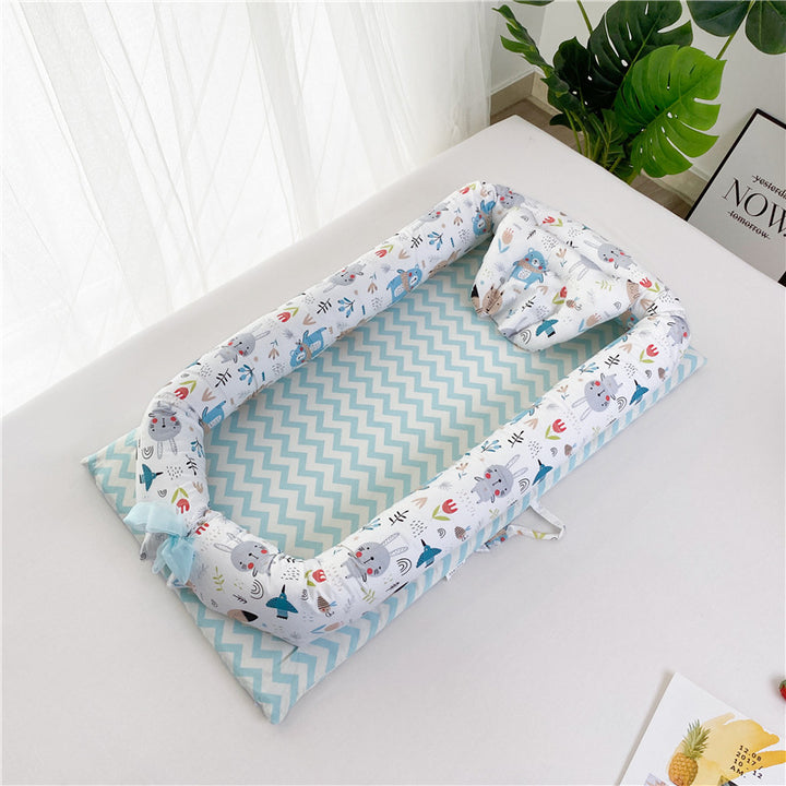 Foldable Portable Crib Bed - Removable Washable and Bionic for Newborn Babies - Totostore