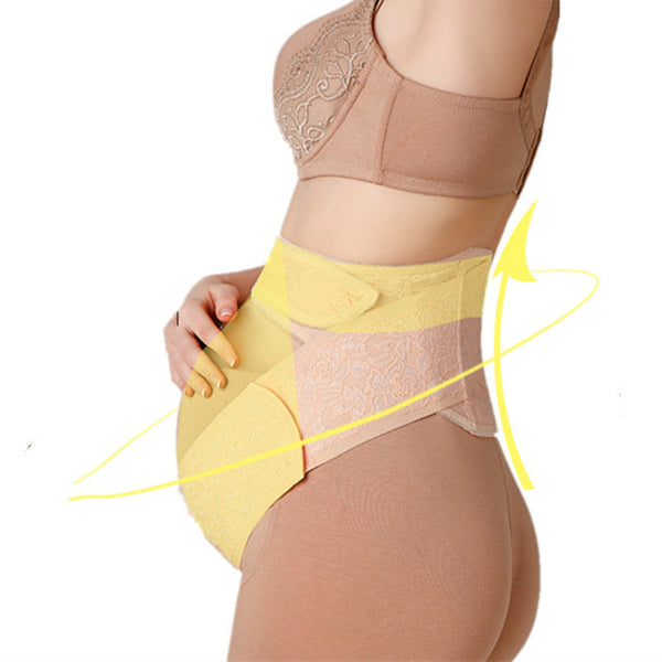 Adjustable Maternity Belly Band Lace Support Pregnancy Belt for Optimal Comfort and Support - Totostore