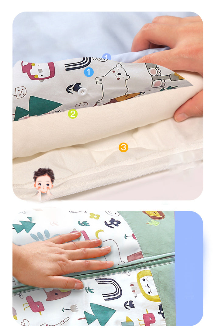 Universal Baby Sleeping Bag - Cotton SpringAutumnWinterSummer - Anti-Kick Artifact for Children and Big Kids - Totostore