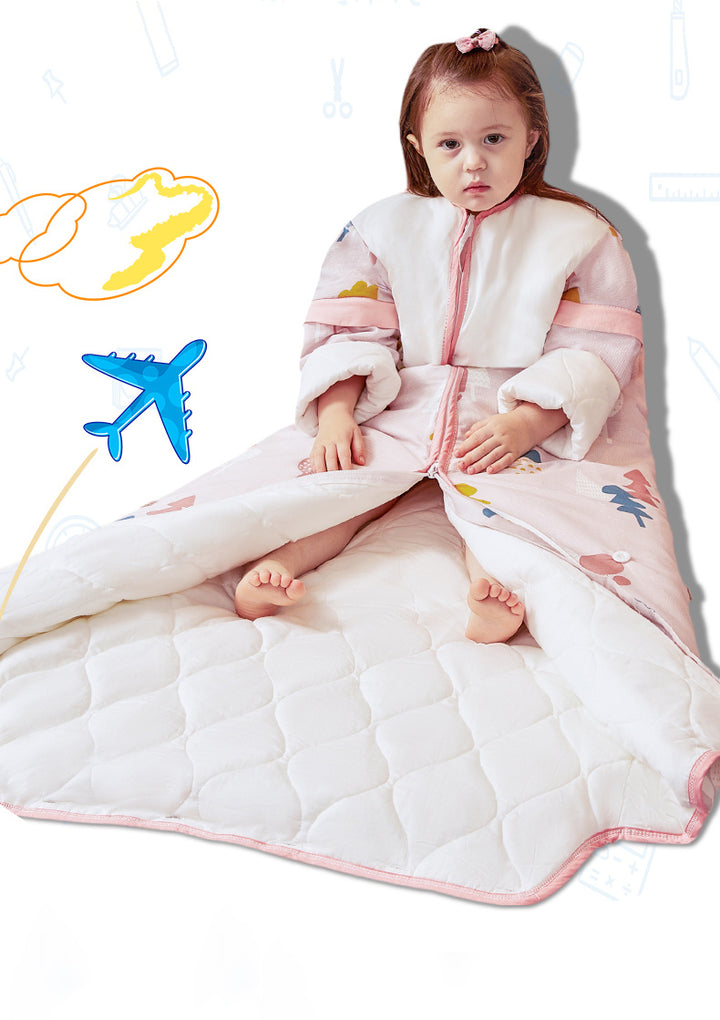 Universal Baby Sleeping Bag - Cotton SpringAutumnWinterSummer - Anti-Kick Artifact for Children and Big Kids - Totostore