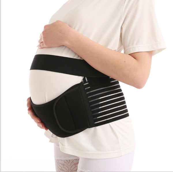 Breathable Pregnancy Support Belt - Adjustable Velcro Waist Relief for Pregnant Women