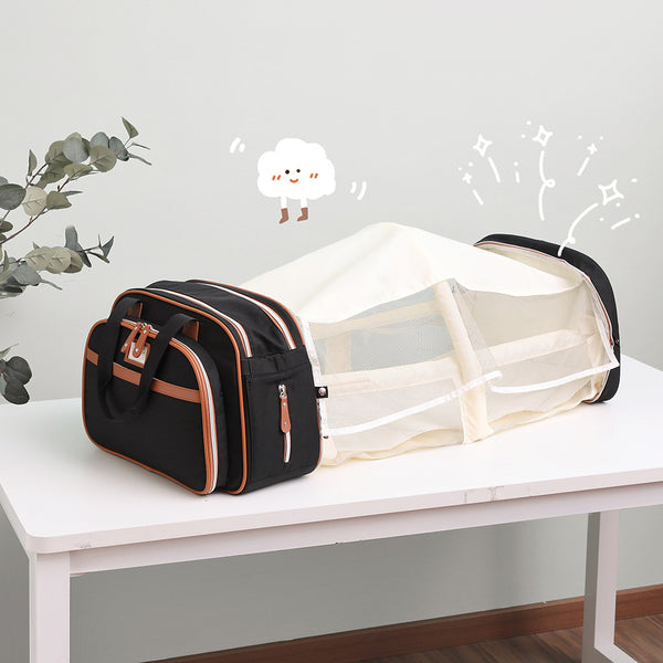 Portable Detachable Folding Bed and Diaper Bag for Mothers and Babies - Totostore