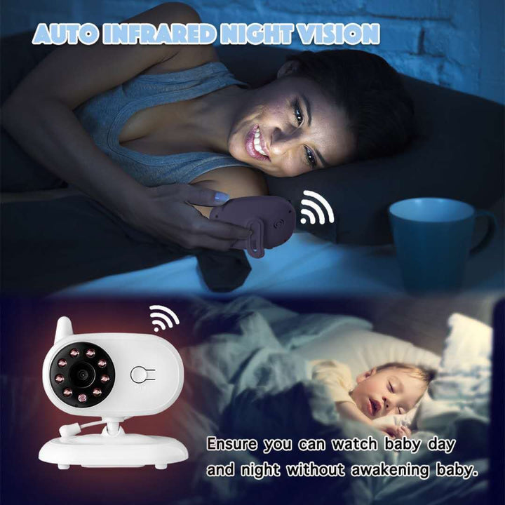 35 Baby Care Device with Night Vision - Monitor Your Little One with Ease - Totostore