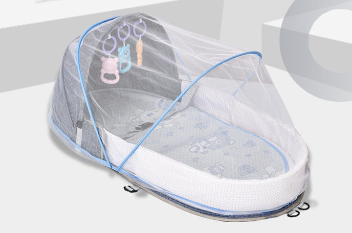 Portable Foldable Bionic Baby Anti-Mosquito Isolation Bed - Easy to Use and Carry - Totostore