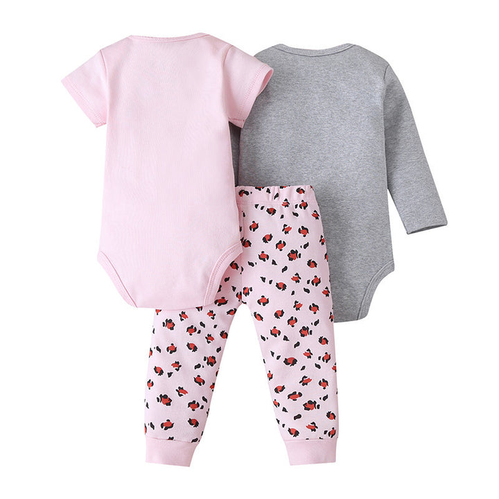 Adorable Long Sleeve Baby Bodysuit - Fashionable and Functional - Totostore