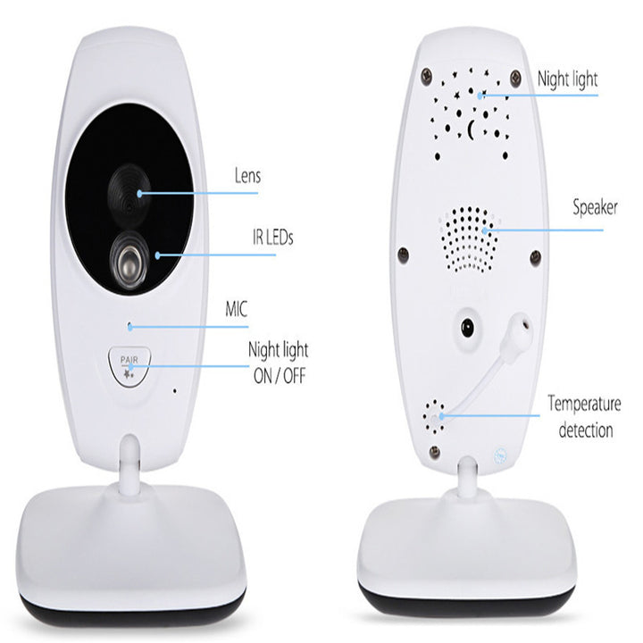 HD Wireless Baby Monitor - Clear Video and Audio Monitoring for Peace of Mind - Totostore