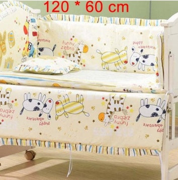 Newborn Essentials 5-Piece Cotton Baby Bedding Set - Totostore