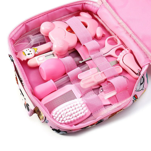 Portable Newborn Grooming Kit with Safety Cutter Nail Care and Thermometer - Must-Have for New Parents - Totostore