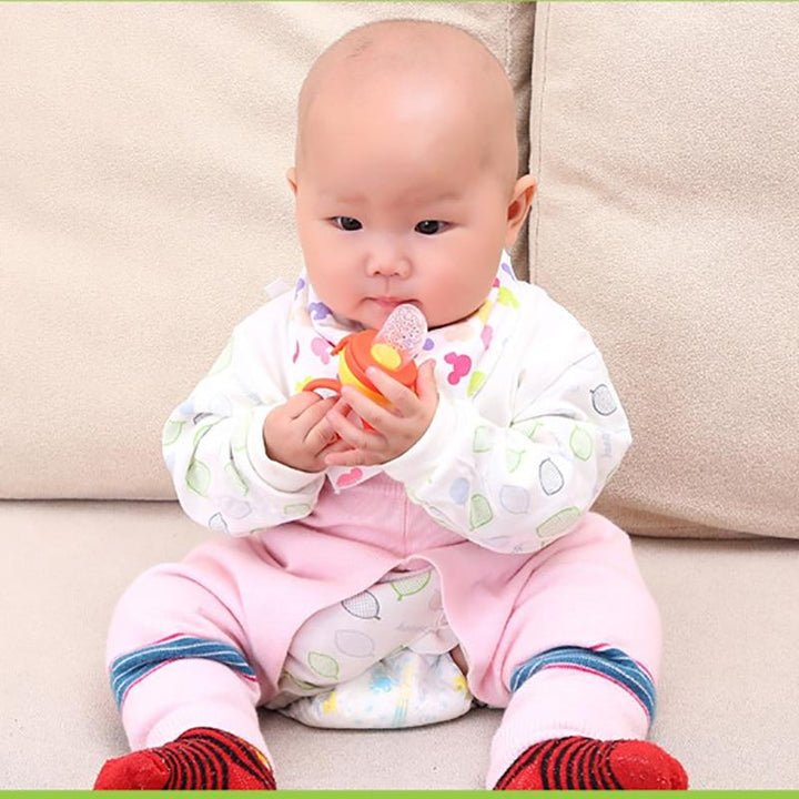 Premium Silicone Baby Pacifier Bottle - Safe and Convenient for Introducing Veggies and Fruits - Healthy and Fun Feeding Experience - Totostore