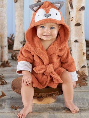 16 Designs Hooded Animal modeling Baby Bathrobe/Cartoon Baby Spa Towel/Character kids bath robe/infant beach towels - Totostore