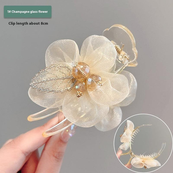 Summer Simplicity Bun Grabber Clip Headdress Barrettes for Women - Easy and Stylish Hair Accessory