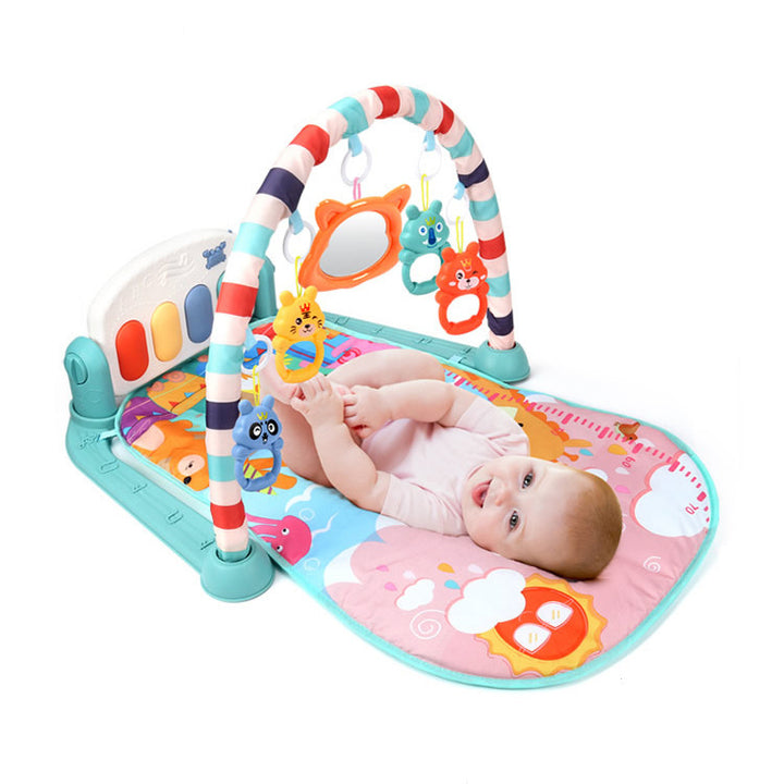 Baby Fitness Frame Pedal Piano - Developmental Fun Kids Toy with Music - Totostore