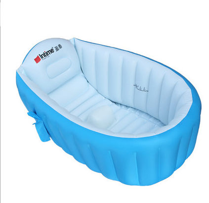 Baby Inflatable Bathtub for 0-3 Year Olds - Portable and Durable PVC Material for Newborns and Toddlers - Totostore