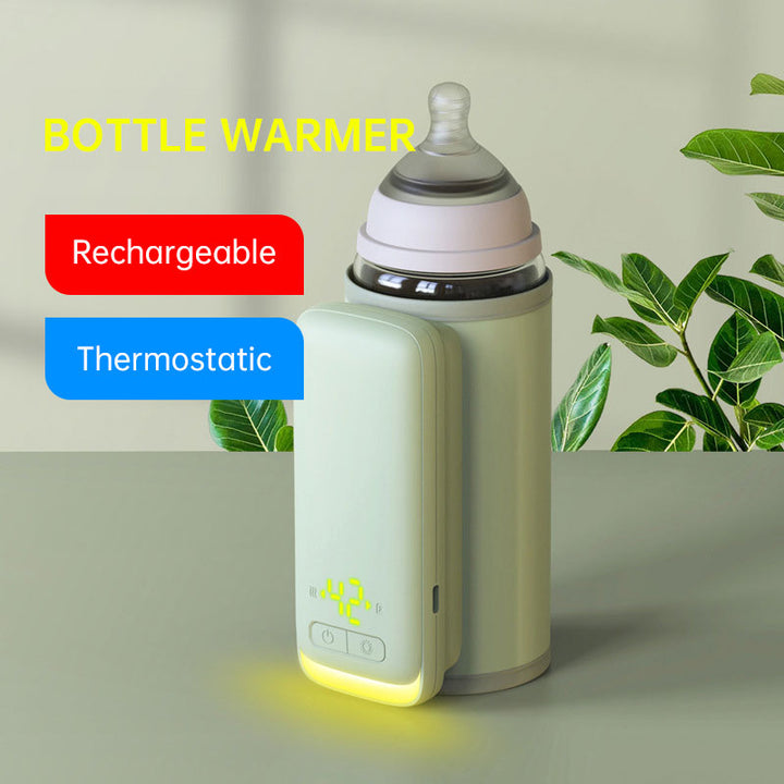 Portable USB Charging Bottle Warmer - Insulated Heating Bag for Milk and Water - Totostore