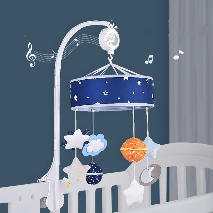 Musical Baby Bed Bell Rattle - Star Comfort Toy for Soothing and Entertaining Little Ones - Totostore