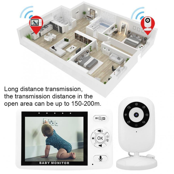 35 Wireless Baby Monitor - Convenient and Reliable Monitoring for Peace of Mind - Totostore