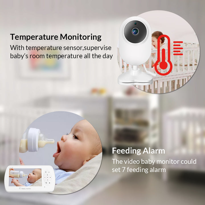 Monogrammed Baby Home Monitor - Keep Your Little One Safe and Secure - Totostore