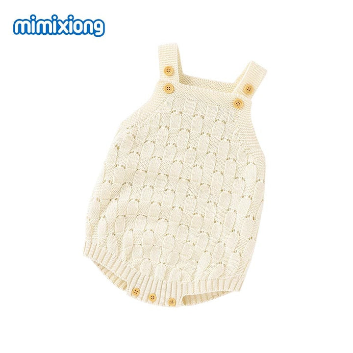 Newborn Solid Knit Bodysuits - Perfect for Baby Boys and Girls - Totostore